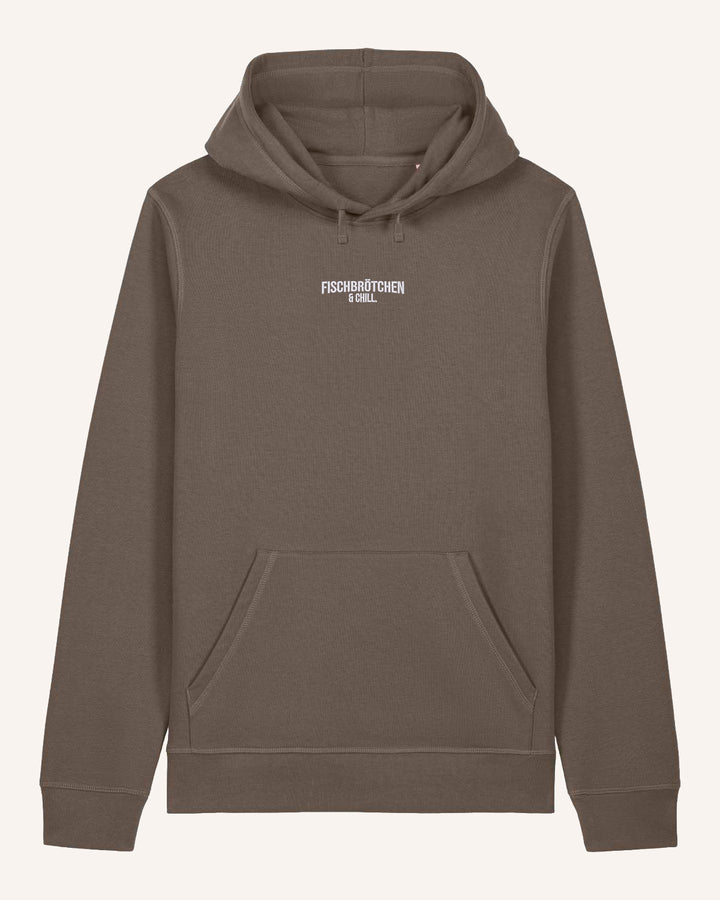 Fischbrötchen & Chill (Stick) - Unisex Organic Hoodie