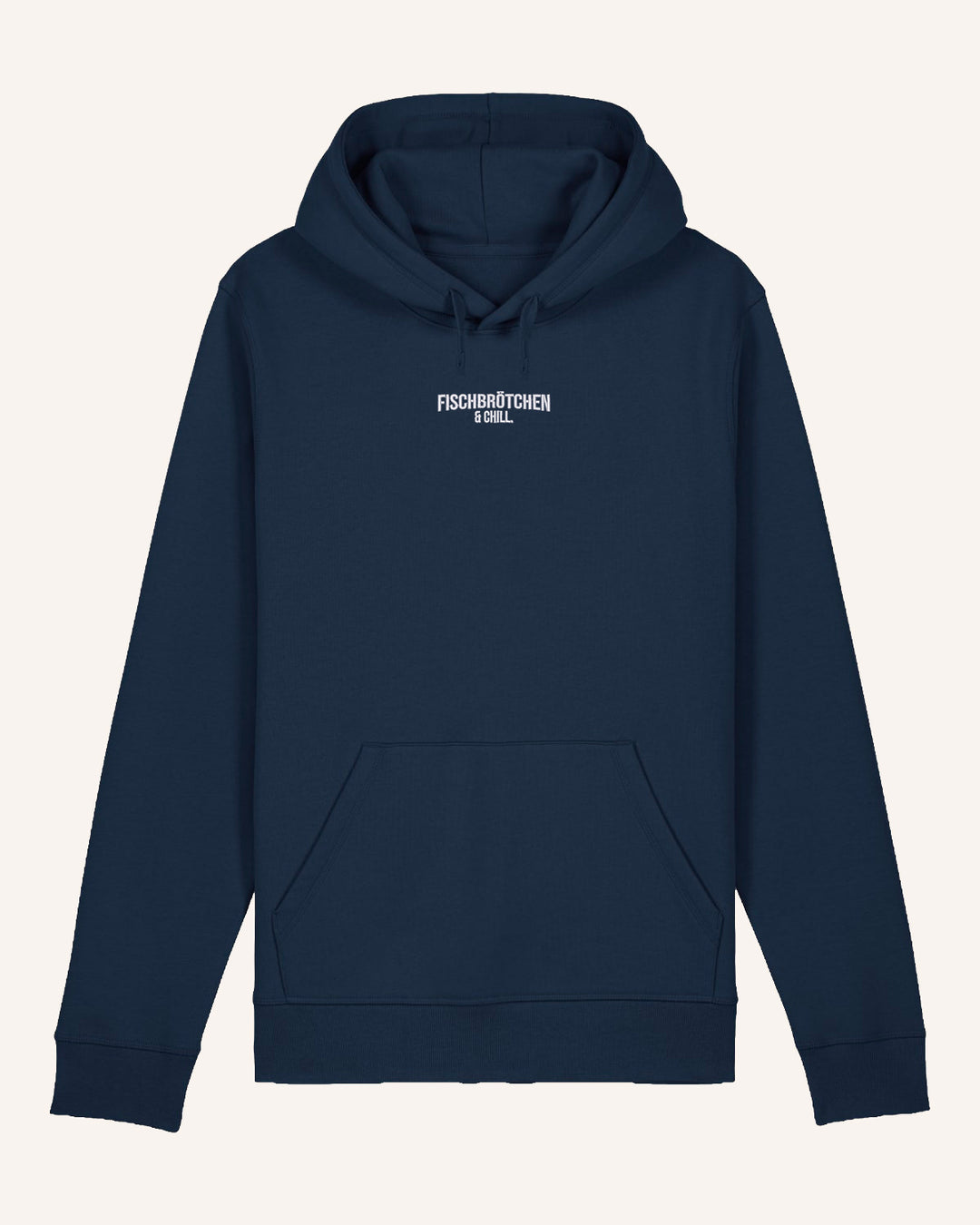 Fischbrötchen & Chill (Stick) - Unisex Organic Hoodie
