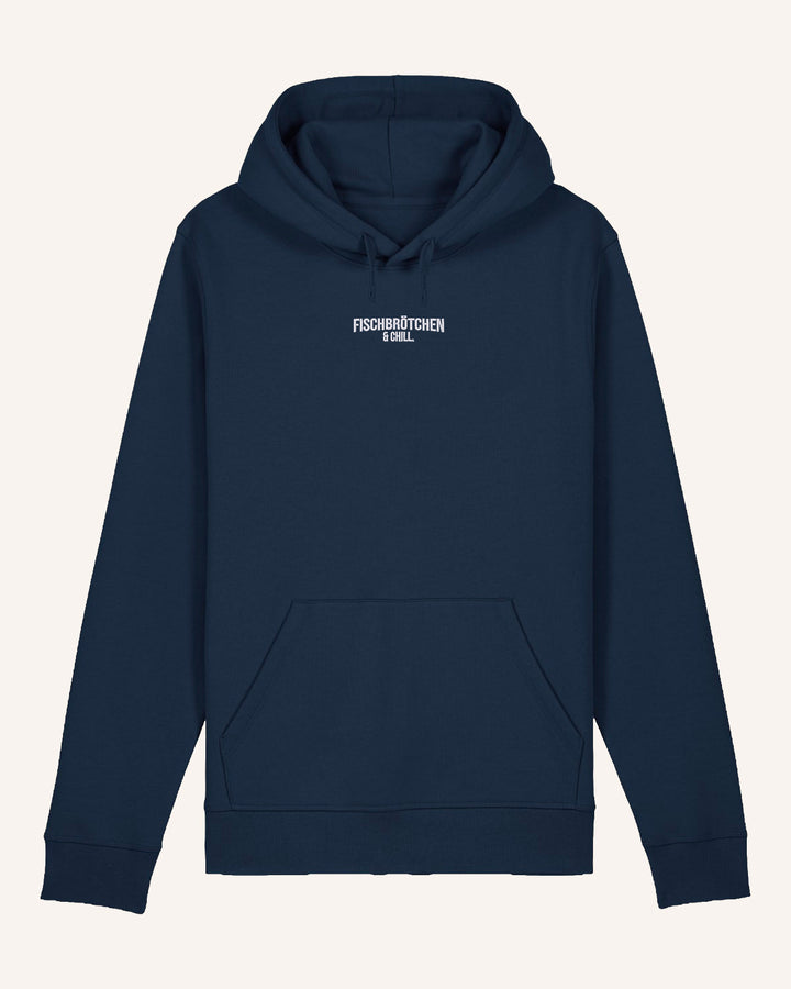 Fischbrötchen & Chill (Stick) - Unisex Organic Hoodie