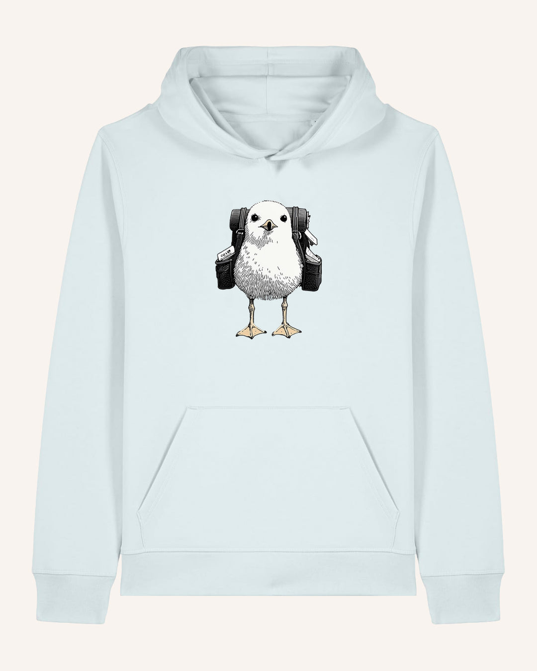 Rucksack Möwe - Unisex Organic Hoodie