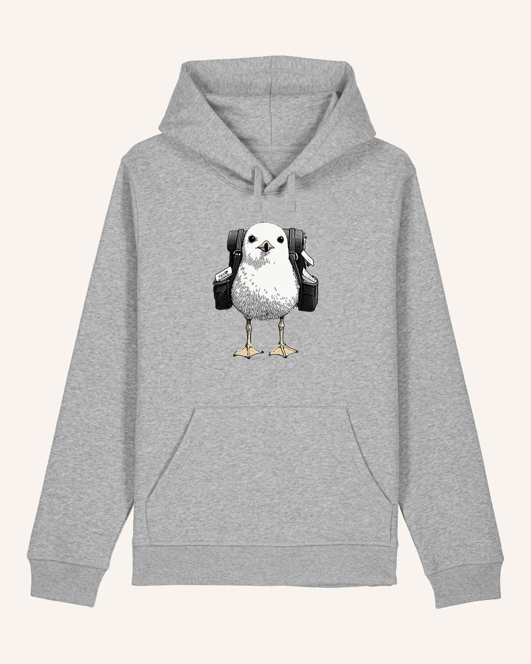 Rucksack Möwe - Unisex Organic Hoodie