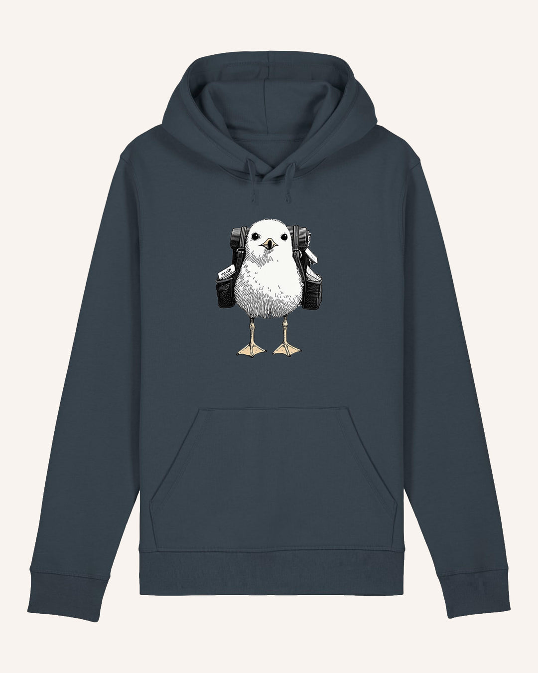 Rucksack Möwe - Unisex Organic Hoodie