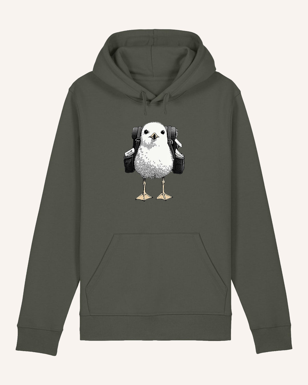 Rucksack Möwe - Unisex Organic Hoodie