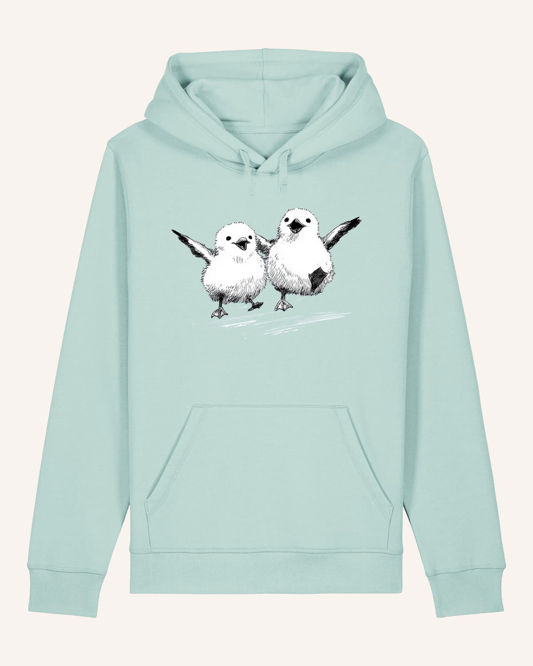 Allerbeste Möwenfreunde - Unisex Organic Hoodie