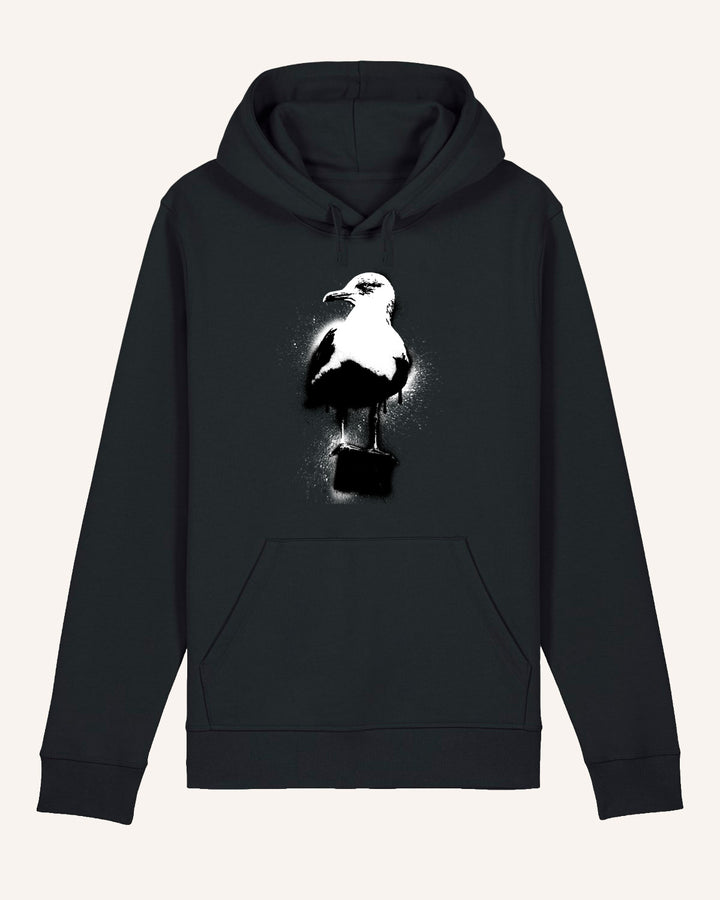 Möwe Graffiti - Unisex Organic Hoodie