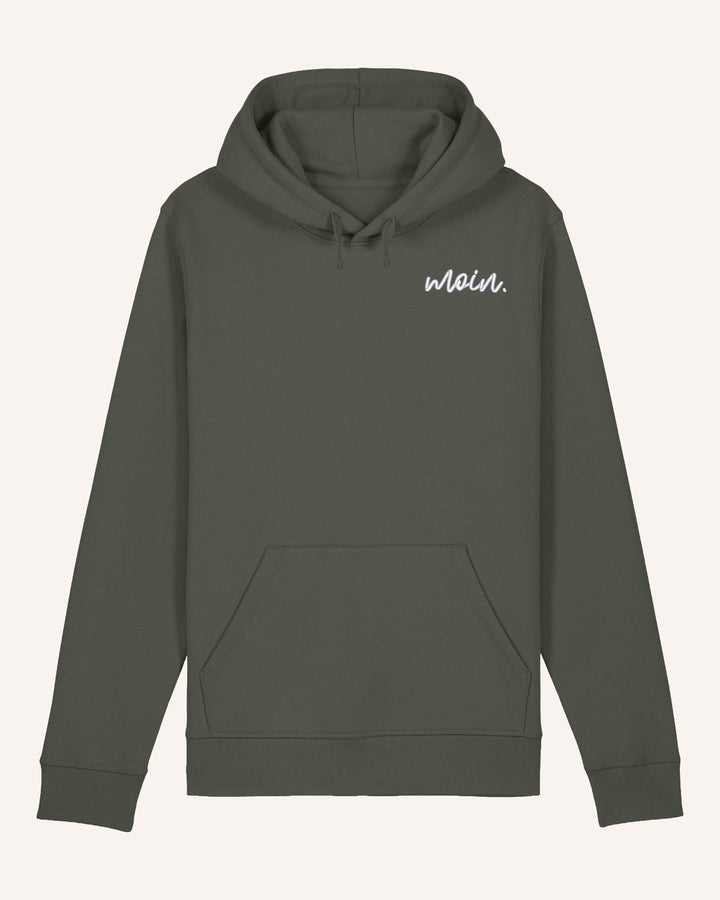 moin. (Stick) - Unisex Organic Hoodie