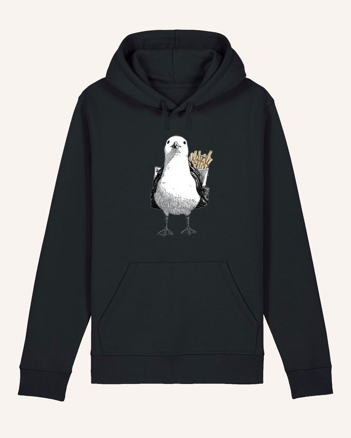 Pommesmöwe - Unisex Organic Hoodie
