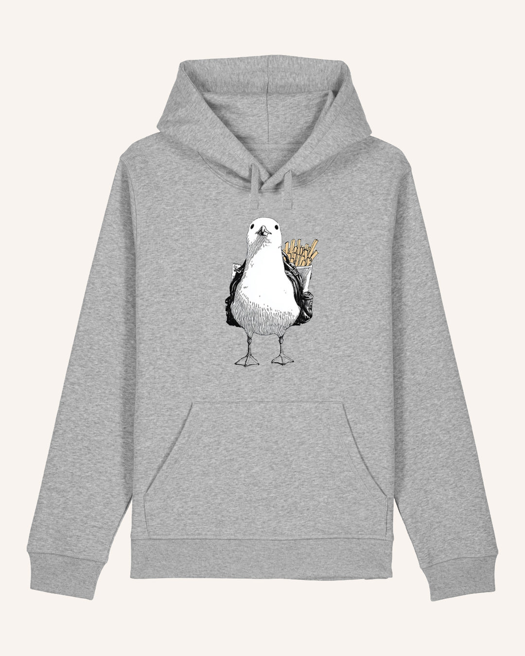 Pommesmöwe - Unisex Organic Hoodie