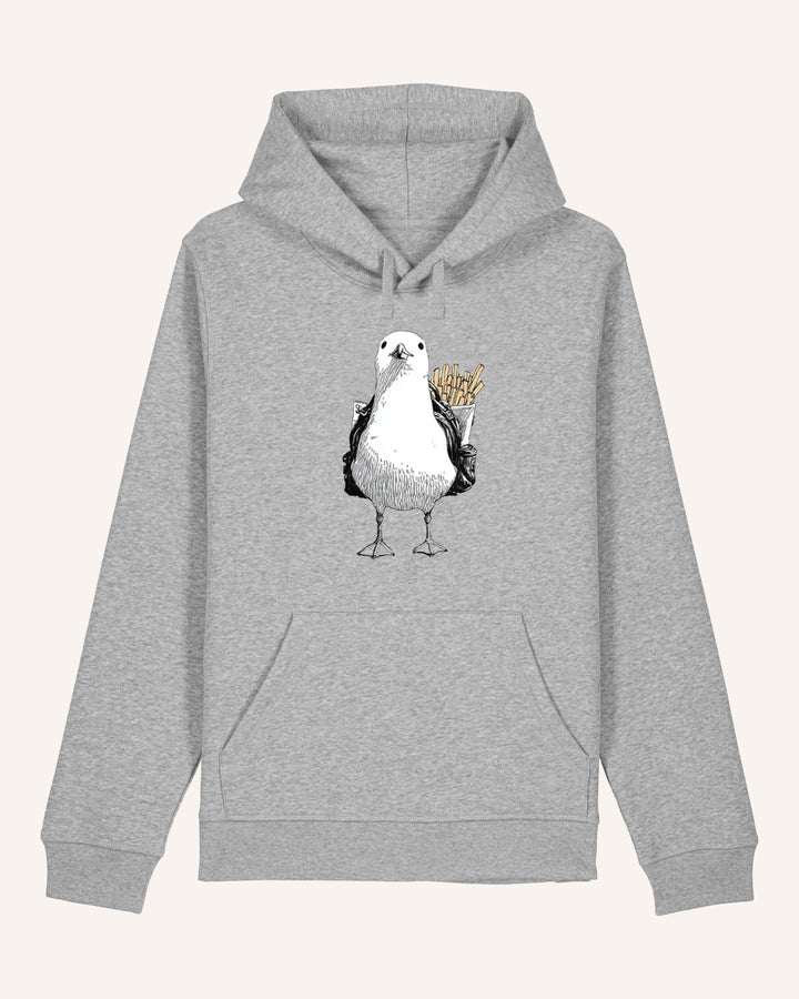 Pommesmöwe - Unisex Organic Hoodie
