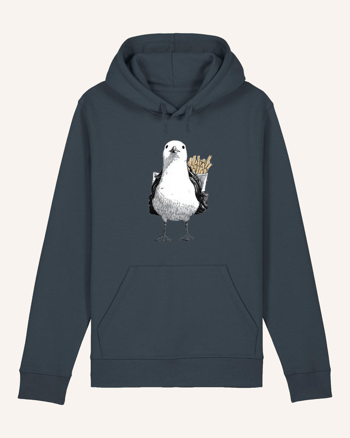 Pommesmöwe - Unisex Organic Hoodie