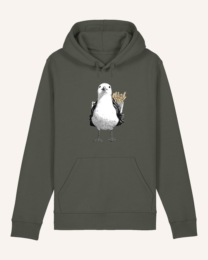 Pommesmöwe - Unisex Organic Hoodie