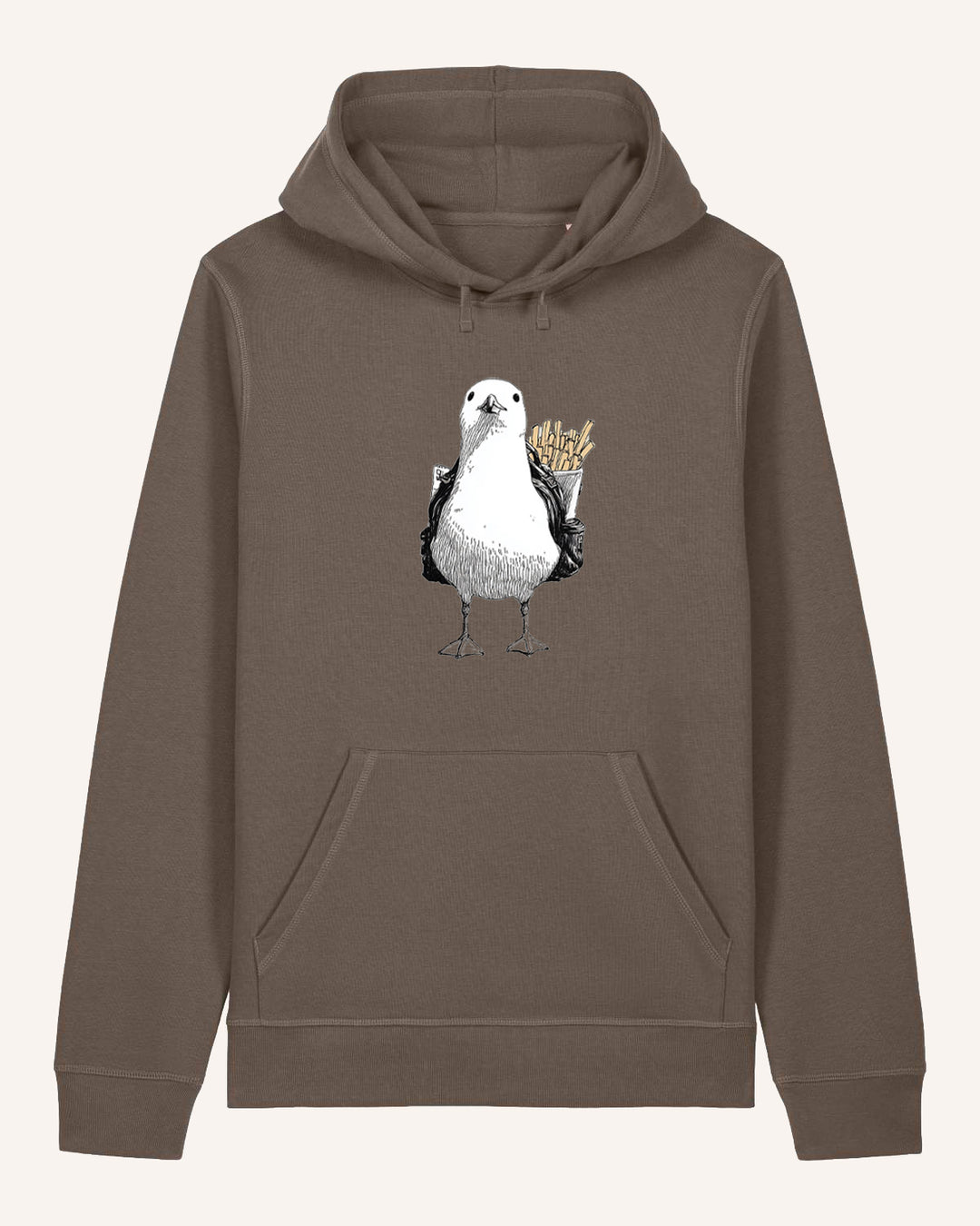 Pommesmöwe - Unisex Organic Hoodie