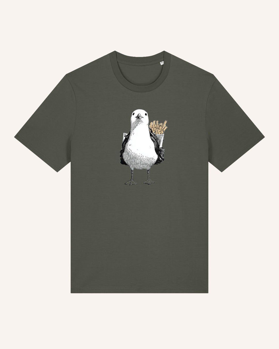 Pommesmöwe - Unisex Organic Shirt